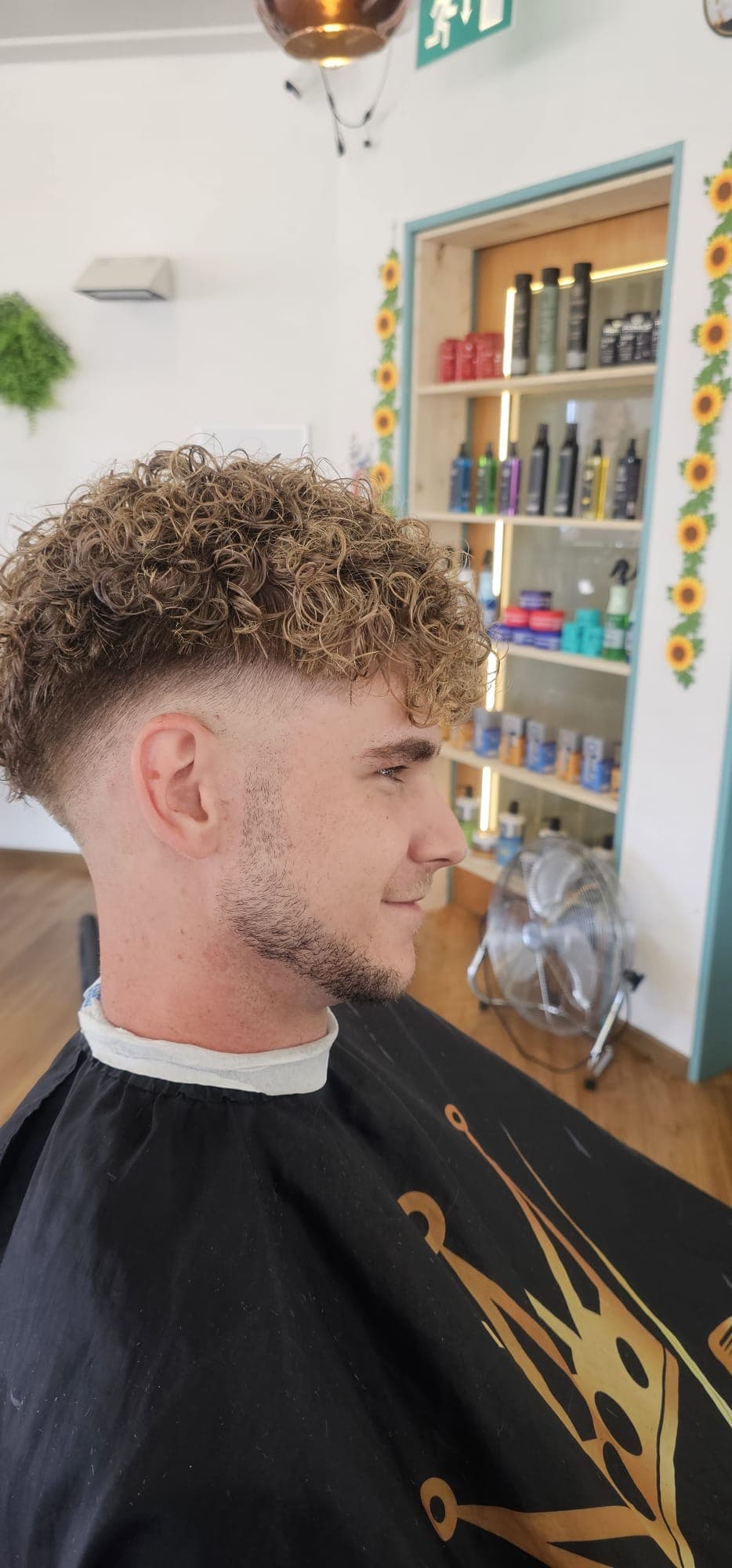 Curly Fade – Frisches Ergebnis bei Diljan