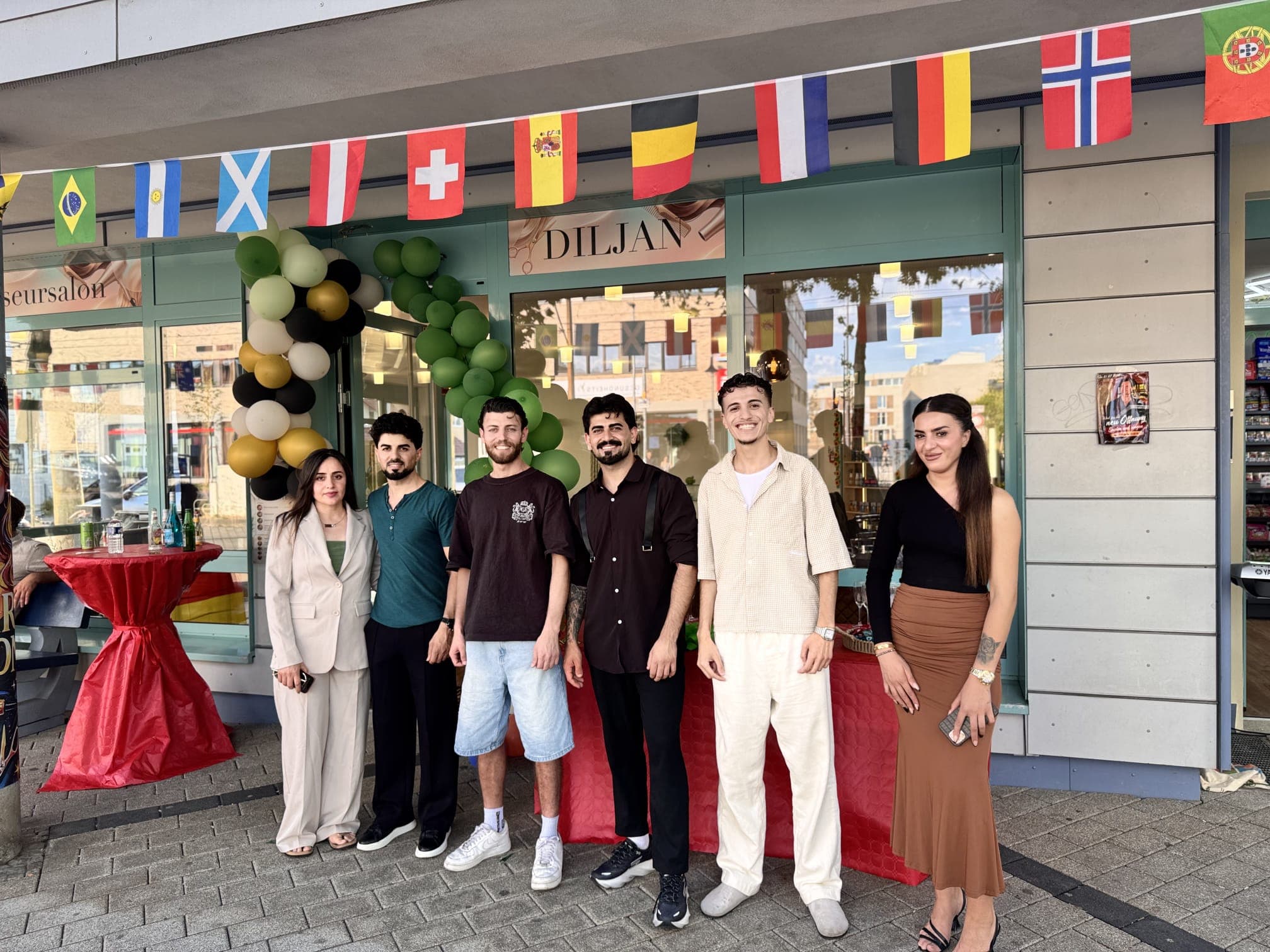 Haarstyling Ergebnis bei Diljan